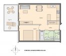 Grundriss - Lustenau: Schöne 2-Zimmer-Terrassenwohnung in Zentrumslage zu vermieten